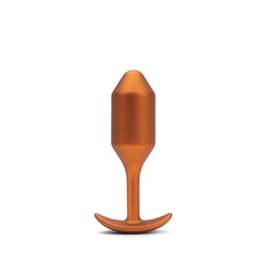 B-VIBE Snug Plug 2 Analplug aus samtigem Silikon M Sunburst LIMITIERTE AUSGABE