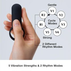 TENGA SVR Smart Vibe Ring Penisring mit Vibrationen Sand Beige LIMITIERTE AUSGABE