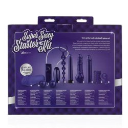 LOVEBOXXX Super Sexy Starter Set  9-teilig Purple