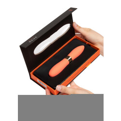 NU SENSUELLE Bullet Deux Doppeldeitig aus Silikon mit 12 Vibrationsstufen Orange