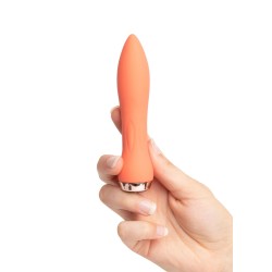 NU SENSUELLE Bullet 60SX AMP aus Silikon mit 12 Vibrationsstufen Orange