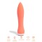 NU SENSUELLE Bullet 60SX AMP aus Silikon mit 12 Vibrationsstufen Orange