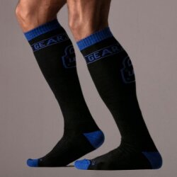 LOCKER GEAR Keep Them On Socks Schwarz/Blau OneSize