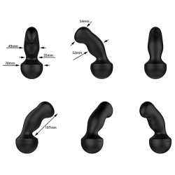 NEXUS Gyro Vibe Extreme Prostata- & G-Fläche-Massager Schwarz