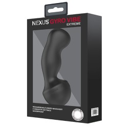 NEXUS Gyro Vibe Extreme Prostata- & G-Fläche-Massager Schwarz