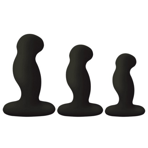 NEXUS G-Play + Trio Prostata- & G-Punkt-Massager 3er-Set Schwarz