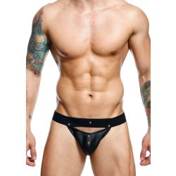 MALE BASICS Dngeon Peakaboo Jockstraps aus Faux Leder...
