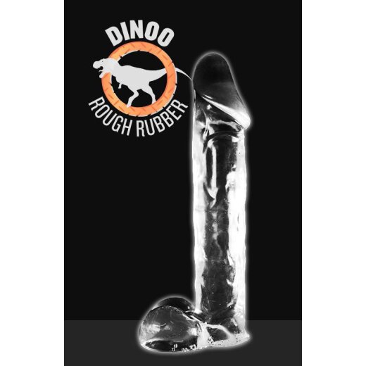 DINOO Hung Krito Dildo aus Gummi Transparent