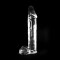 DINOO Hung Krito Dildo aus Gummi Transparent