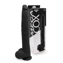KIOTOS Cox Mega Dildo 04 mit Hoden Schwarz