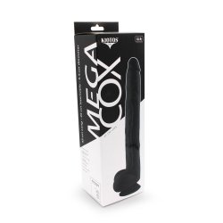 KIOTOS Cox Mega Dildo 04 mit Hoden Schwarz