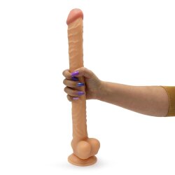 KIOTOS Cox Mega Dildo 05 mit Hoden Beige