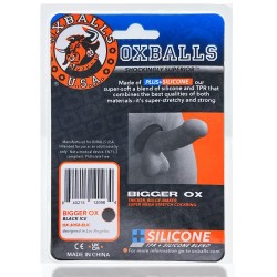 OXBALLS Bigger Ox Penisring aus TPR-Silikon-Mischung Clear Ice