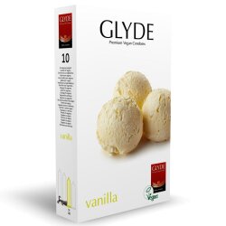 GLYDE Vanilla Kondome Vegan 10 Stk.