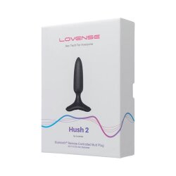 LOVENSE Hush 2 Anal Plug App-gesteuert 2,5 cm XS