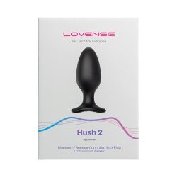 LOVENSE Hush 2 Anal Plug App-gesteuert 5,7 cm L