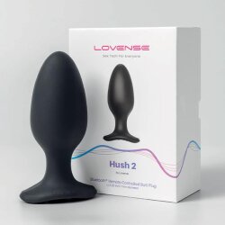LOVENSE Hush 2 Anal Plug App-gesteuert 5,7 cm L