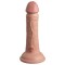 KING COCK ELITE Dual Density Silikon Dildo 15,0 cm Einführlänge Beige