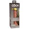 KING COCK ELITE Dual Density Silikon Dildo 15,0 cm Einführlänge Caramel