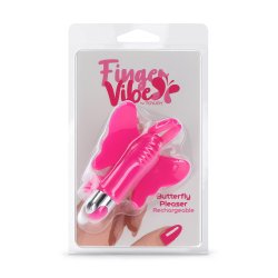 TOY JOY Fingervibrator Butterfly Pleaser aus Silikon...