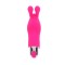 TOY JOY Fingervibrator mit Hasenohren aus Silikon Fuchsia