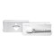 LE WAND Spezial-Edition Bodywand Massager Petite USB aufladbar Weiss &amp; glitzernd