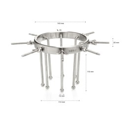 ZENN Anal Speculum Extrem Edelstahl poliert