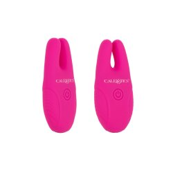 CALEXOTICS Silikon Nippelklemmen mit Fernbedienung Pink