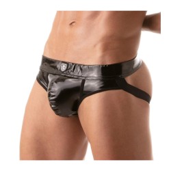 TOF Vinyl Jockbrief Schwarz