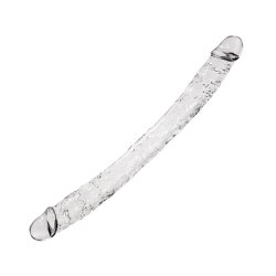 ALIVE Supreme Jelly-Doppeldildo aus TPE Transparent