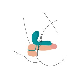 XOCOON Couples Vibrator Ring Grün