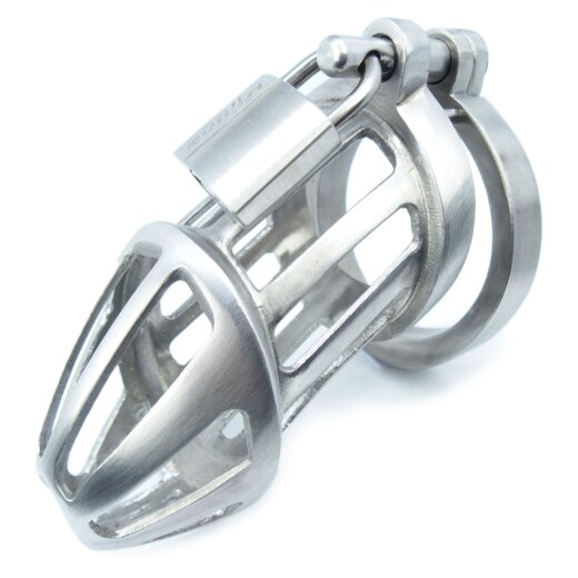 BON 4 M Large Chastity Cage Edelstahl