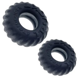 OXBALLS Truckt 2er-Set Penis- & Hodenring aus...