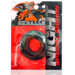 OXBALLS Do-Nut 2 Penis- oder Hodenring aus TPR-Silikon-Mischung Night Edition