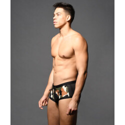 ANDREW CHRISTIAN Camouflage Mesh Trunk Multicolor