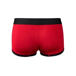 ISA UNDERWEAR Shorts UP aus Baumwolle Rot