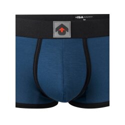 ISA UNDERWEAR Shorts UP aus Baumwolle Blau