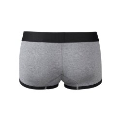 ISA UNDERWEAR Shorts UP aus Baumwolle Grau/Melange