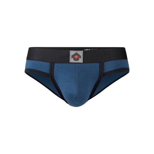 ISA UNDERWEAR Slip UP aus Baumwolle Blau