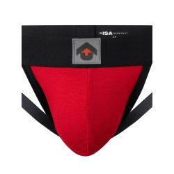 ISA UNDERWEAR Jockstrap UP aus Baumwolle Rot