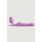 ADRIEN LASTIC Queens Halterloser Strap-On Dildo Small Flieder