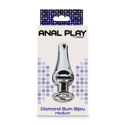 TOY JOY Diamond Bum Bijou Anal-Plug mit Zierstein Medium