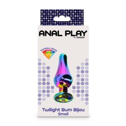 TOY JOY Twilight Bum Bijou Anal-Plug mit Zierstein Small