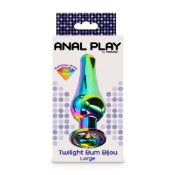 TOY JOY Twilight Bum Bijou Anal-Plug mit Zierstein Large