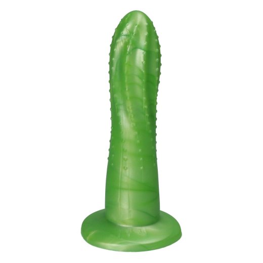 YLVA & DITE Dildo Prickly Pear 17 cm aus Silikon Grün