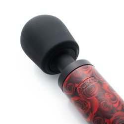 DOXY Original Bodywand Massager mit Kabel Rosenmuster
