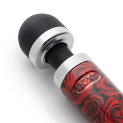 DOXY Die Cast 3R Bodywand Massager Aufladbar Rosenmuster