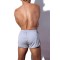 J.J.MALIBU Classified Booty Shorts with Rear Peek-a-Boo Hole Grau