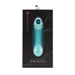 NU SENSUELLE Trinitii 3in1 Klitoris Stimulator Hellblau