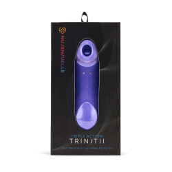 NU SENSUELLE Trinitii 3in1 Klitoris Stimulator Violett